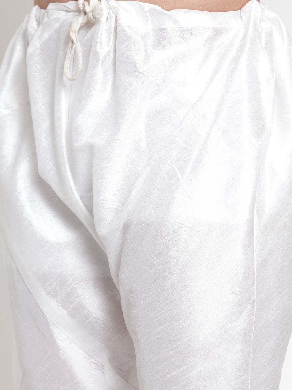 Designer Beige Kurta With Churidar Pajama Set in Linen for men by Treemoda