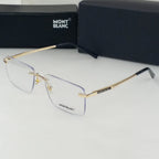 Elegant Metal Frame Glasses Men and Women
