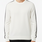 Men’s Premium White Crew Neck Pullover