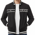 Premium Black Zip-Up Designer Jacket