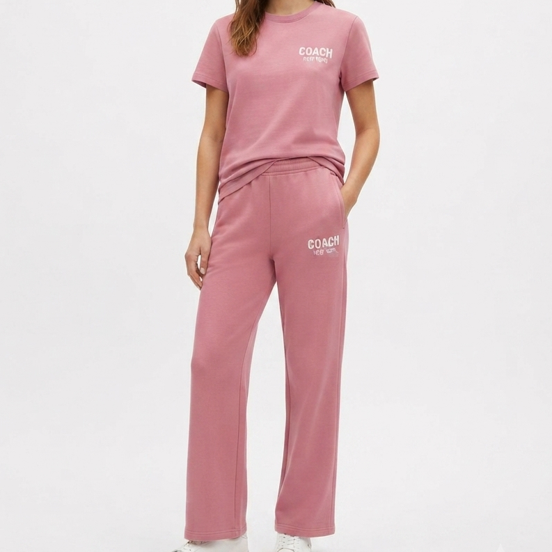 Women's Premium Pink Lounge Wear Co-Ord Set