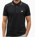 Luxury Imported  Black Polo T-Shirt, Smart Casual Fit