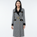 Women Fashion All-Over Logo Printed Coat