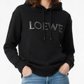 Black Logo Hoodie for Women Premium Street-Luxe Comfort