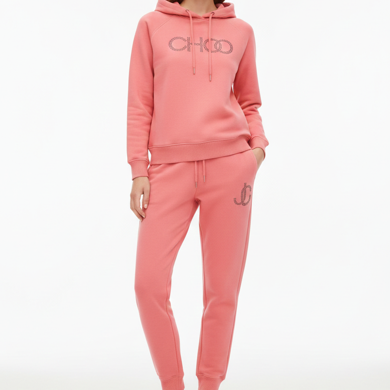 Luxe Crystal-Detail Women’s Co-Ordinate Set