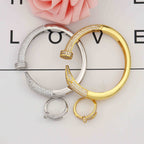 Just a  Nail Bracelet with With Ring