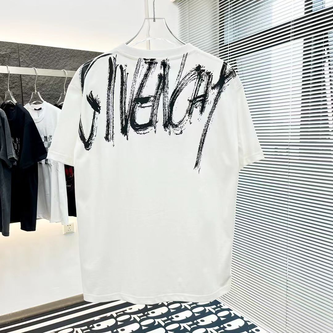 Brushed Design Drop Shoulder Tee for Men