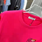 Premium Drop Shoulder Embroidered Logo with Dragan Face Tee