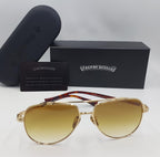 Luxury Pilot-Frame Sunglasses