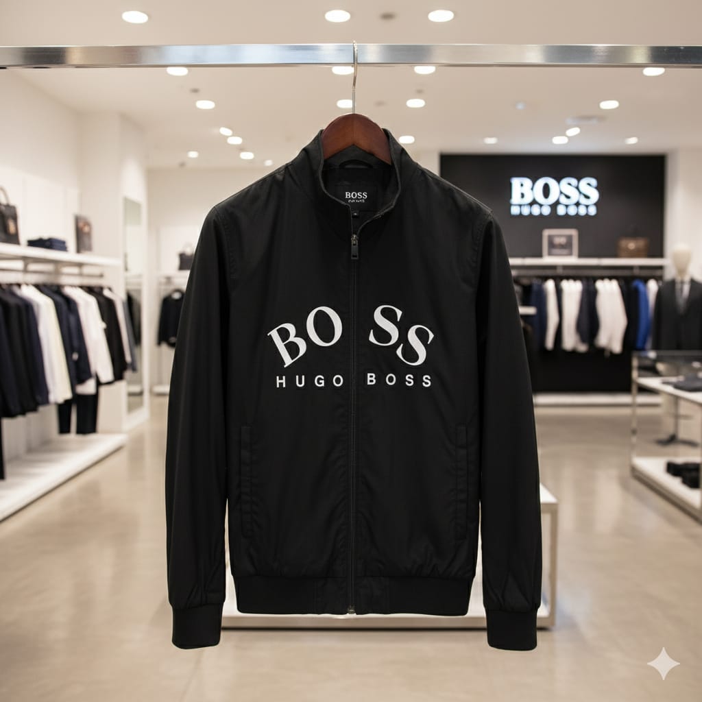 Luxury Classic Style Zipper Jacket For Men