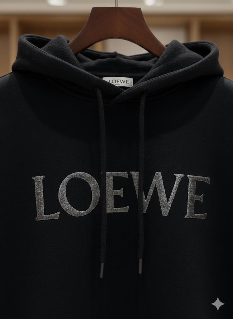Black Logo Hoodie for Women Premium Street-Luxe Comfort