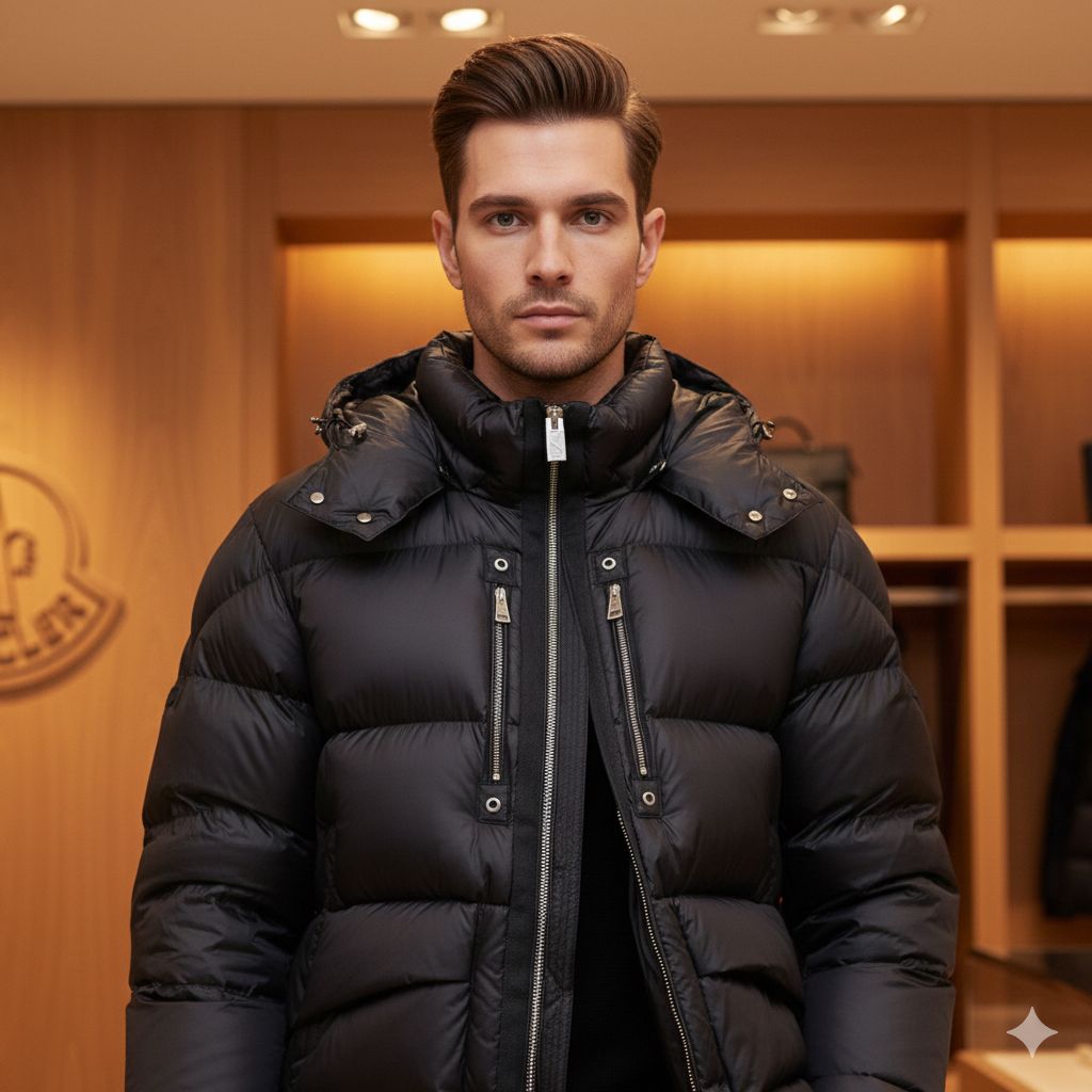 Premium &  Imported Hooded Down Padded Jacket