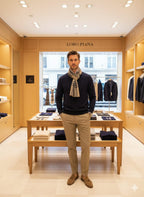 Classic Navy Premium Knit Sweater