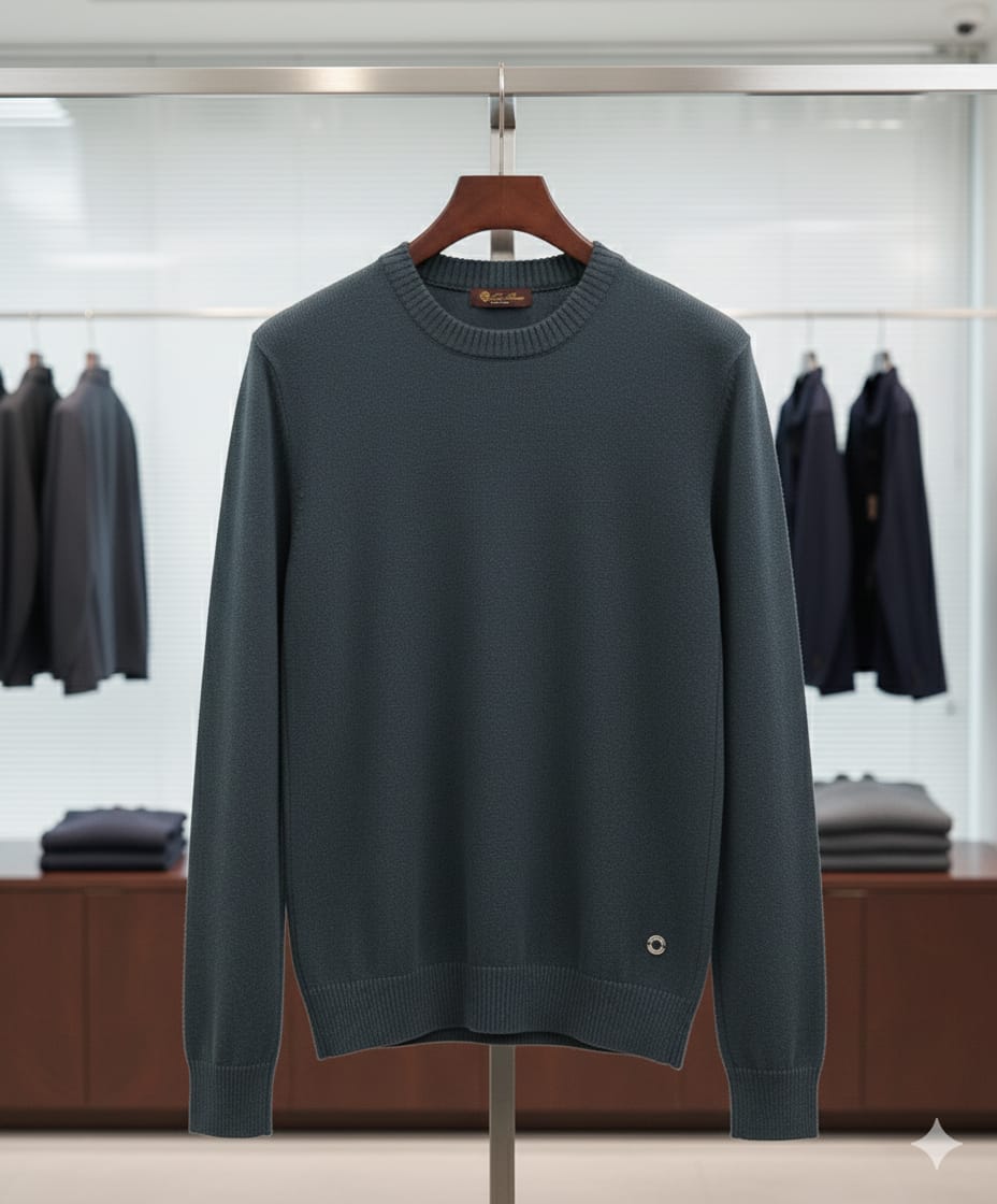 Classic  Crew Neck Pullover Premium Winter Essential