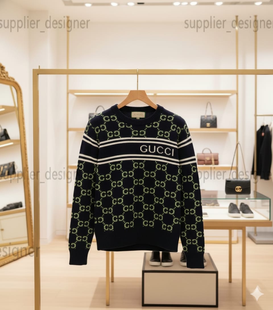 Luxury GG Monogram  Pullover  For Men