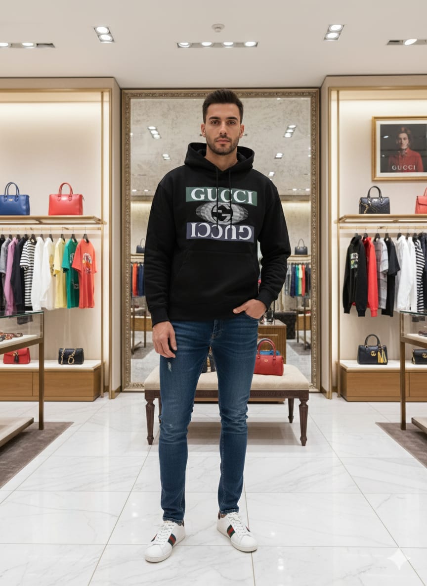 Imported Logo Hoodie  Jacket