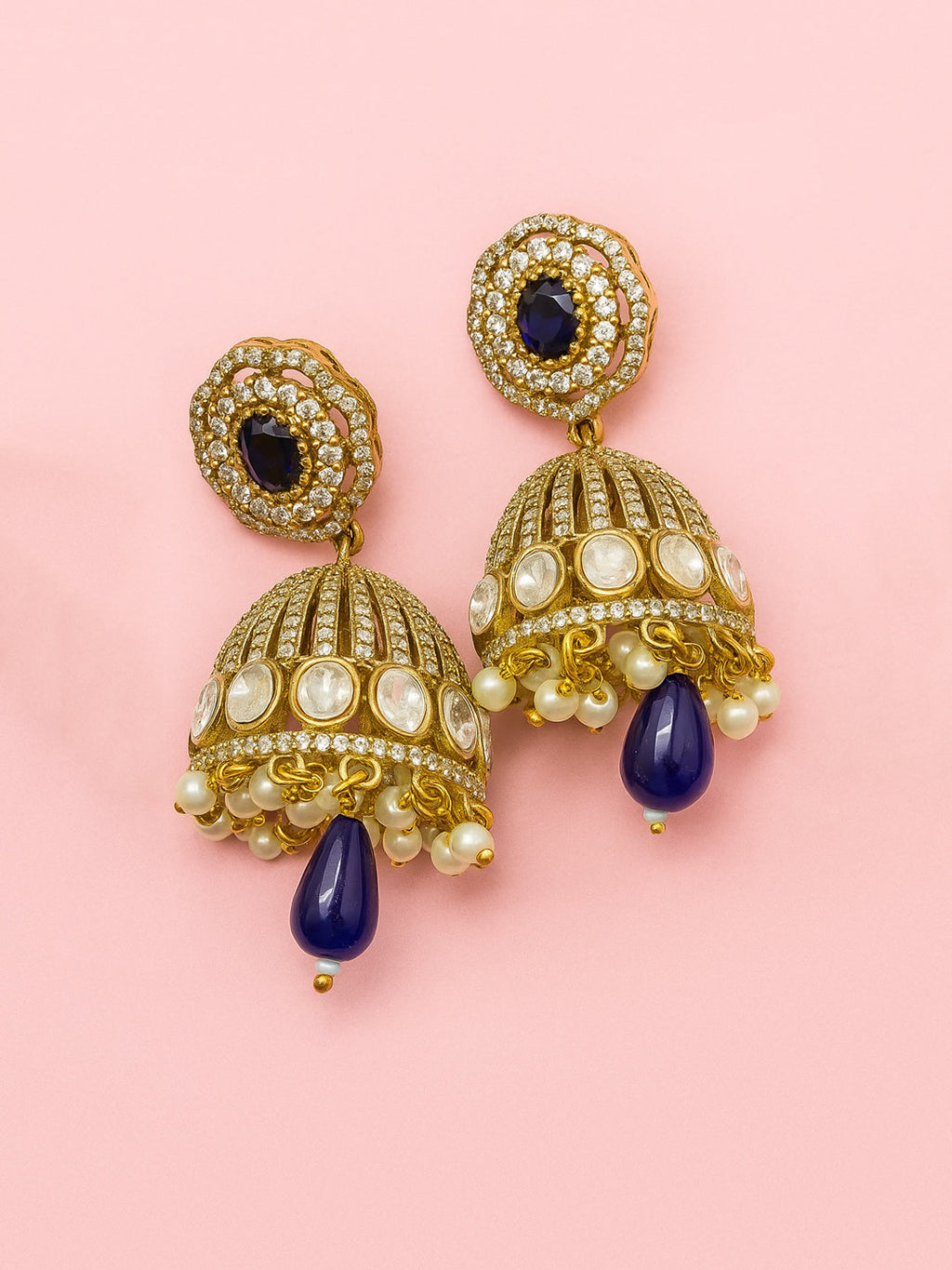 Golden Radiance Peacock-Inspired Necklace with Earrings