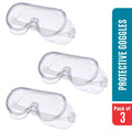 Anti-Fog Protective Goggles Eye-wear Safety Glasses Adjustable Anti Chemical Splash Eye Protection