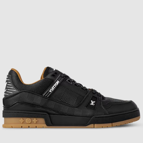 Premium Black Trainer Sneaker