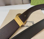 Golden Round Initial Belt