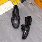 Luxury Latest Black Loafers For Men