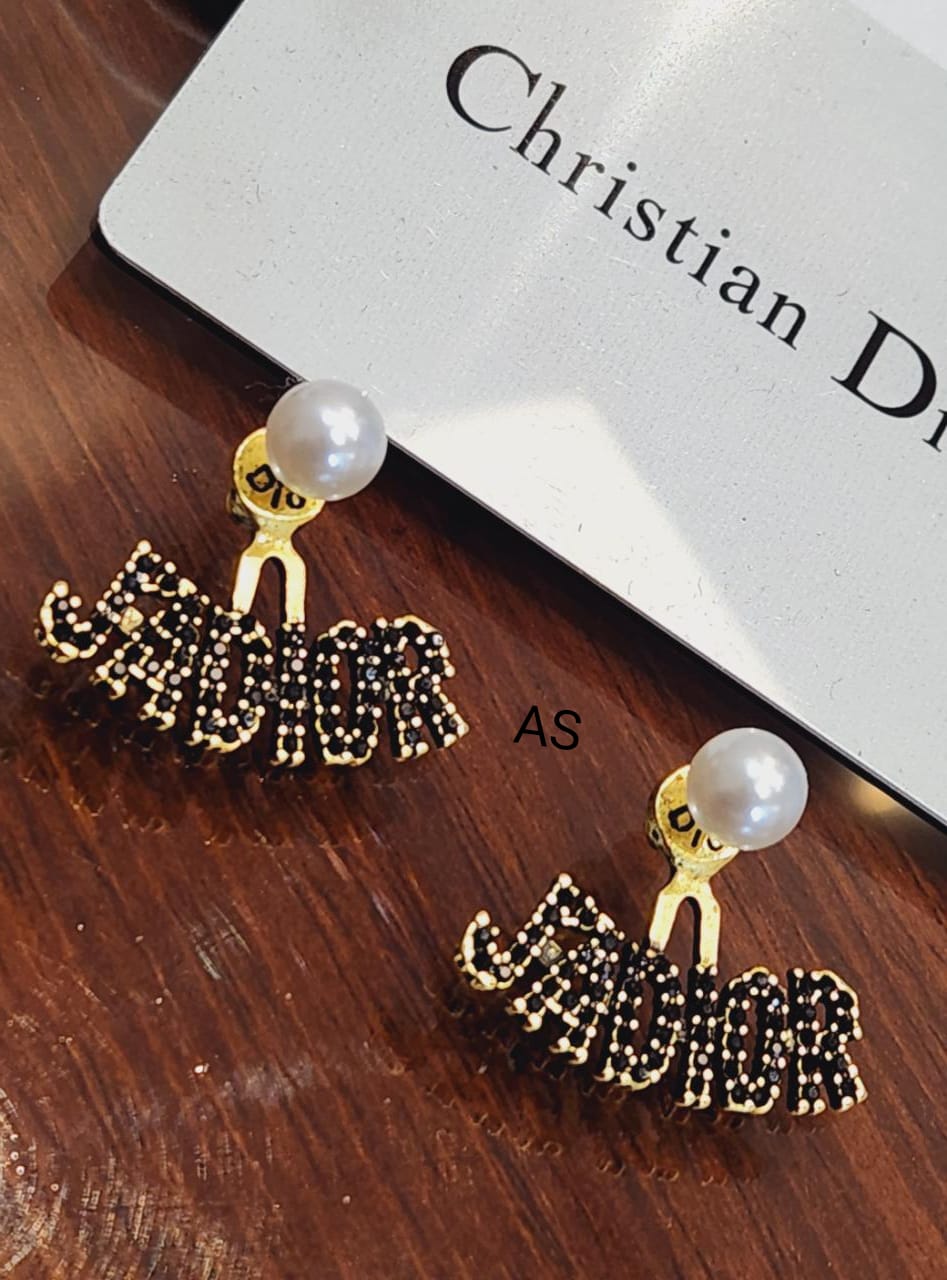 Premium Embellished  Fashionable Branded  Earrings