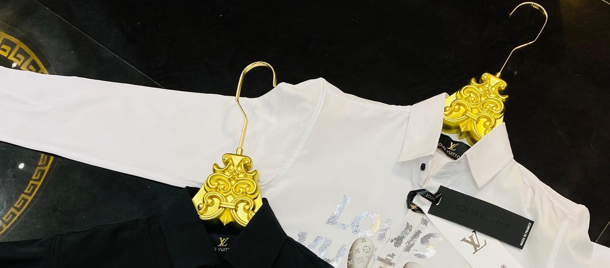 Premium Full Sleeve Shirt with Embellished Logo