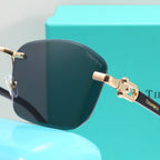 Premium Rimless Square Frame Sunglass
