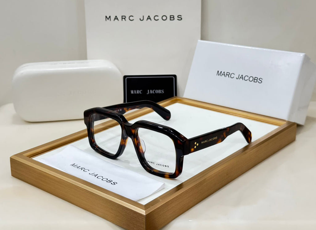 Designer Eyeglasses  Bold Square Frame