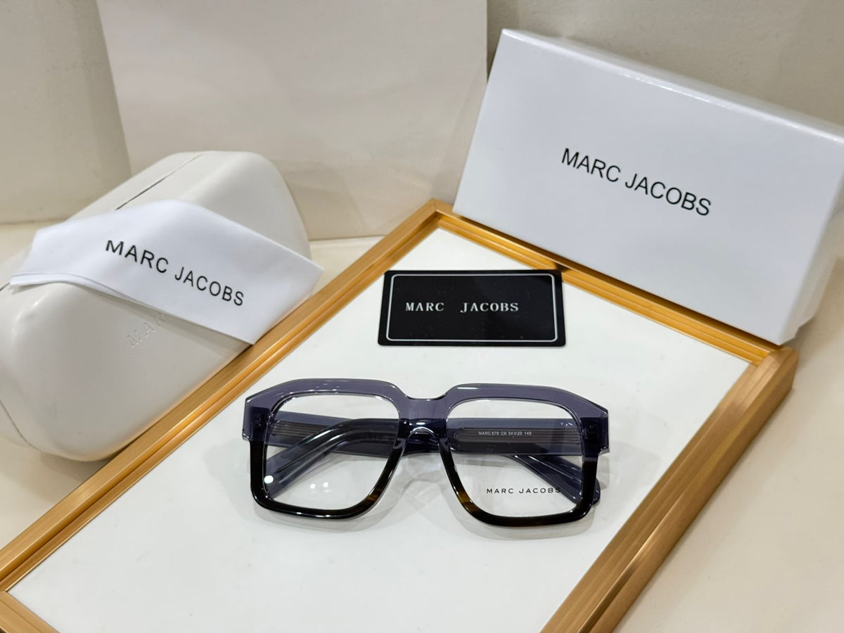 Designer Eyeglasses  Bold Square Frame