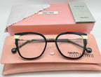 Luxury Cat-Eye Eyeglasses – Chic Designer Frame