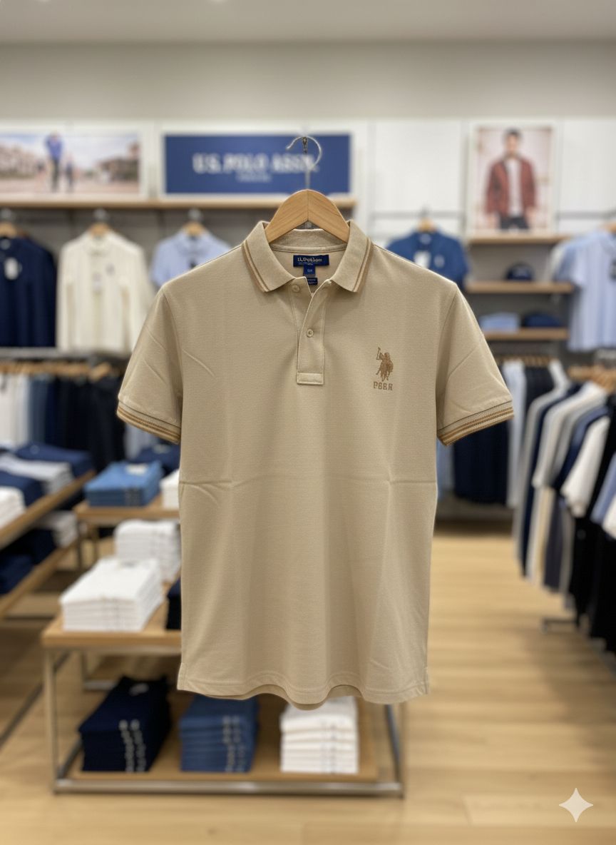 Men’s Premium Polo T-Shirt Classic Style with Smart Comfort