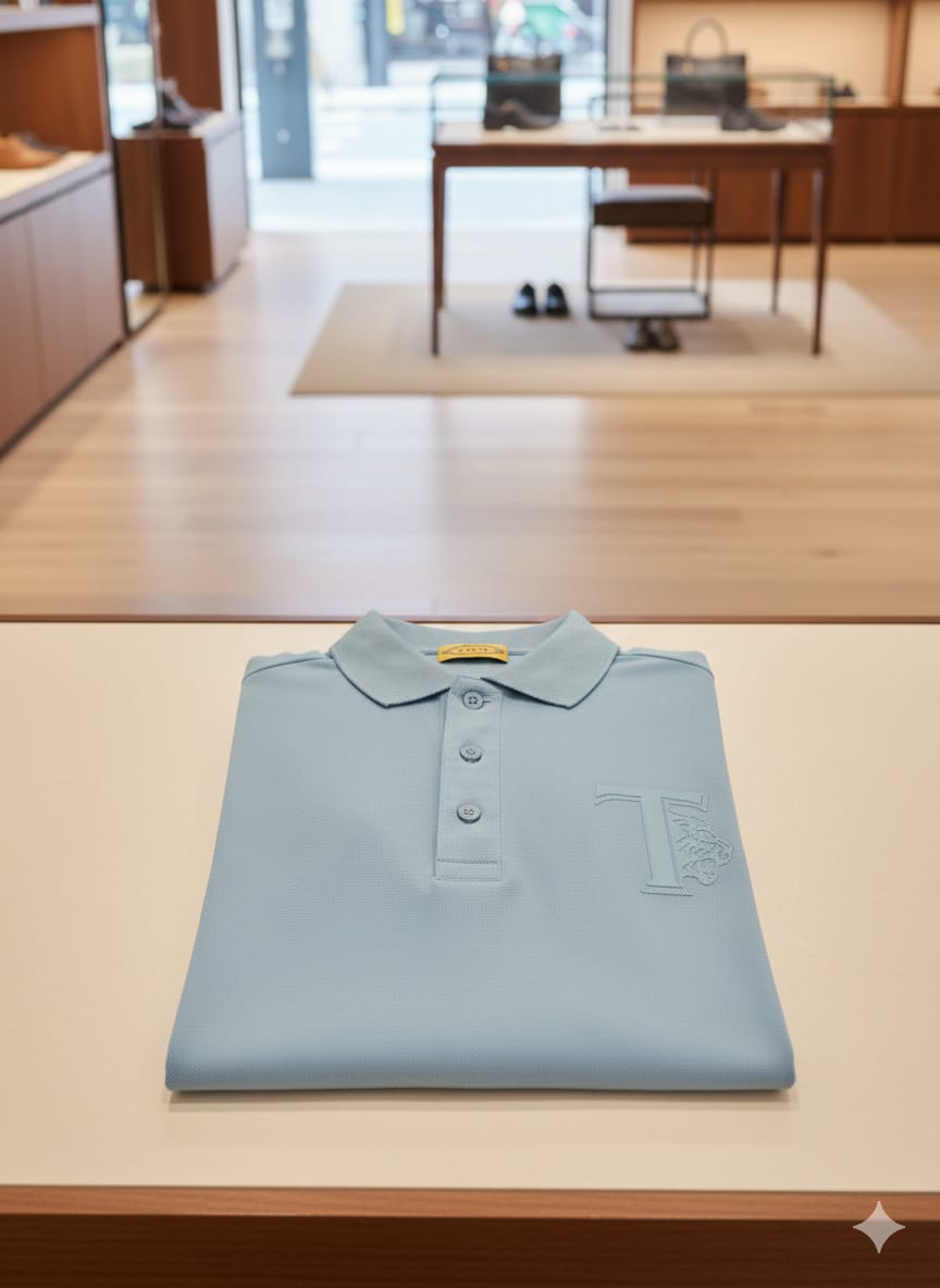 Men’s Premium Solid Polo T-Shirt Classic Collar & Regular Fit