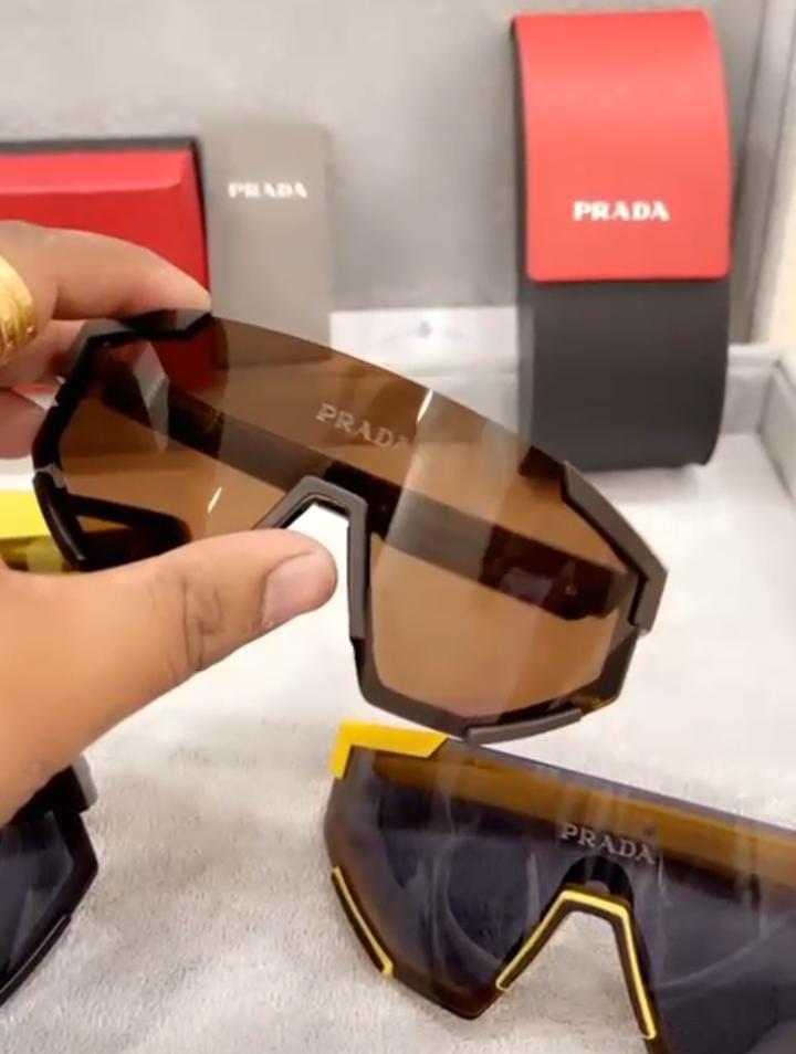 Sporty Designer Shield Style Sunglasses