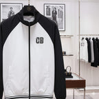 Black & White Premium Zip-Up Jacket