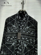 Stylish Geometric Pattern Designer Shirt For Men