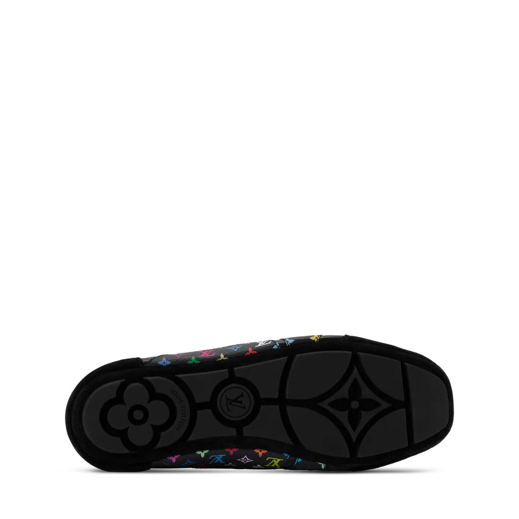 Black Multicolor Monogram Designer Sneakers  For  Women
