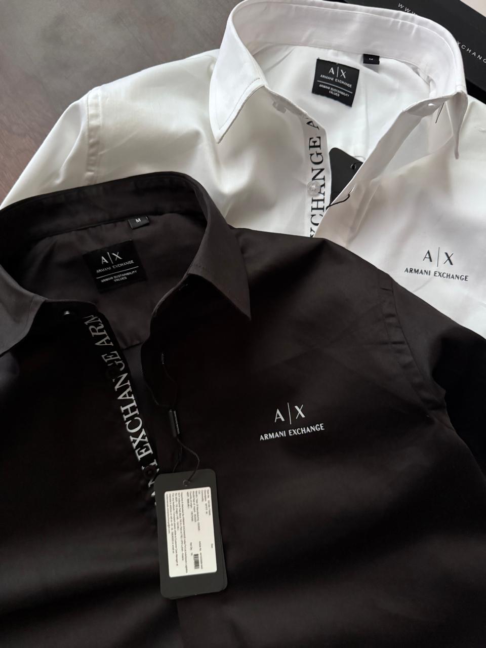 Premium Regular  Fit Shirt  Classic Black & White Designer Formal Wear