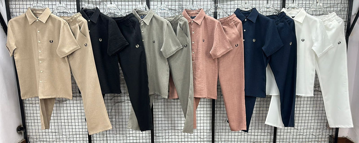 Premium Men’s Co-Ord Set Collection – Stylish Shirt & Pant