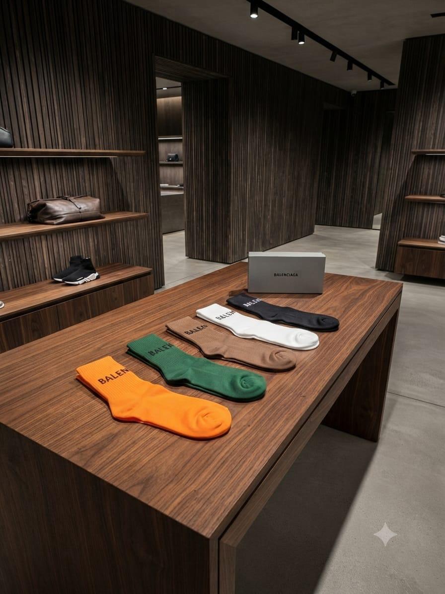 Premium  Long Socks Soft, Breathable, Stretchable & Comfortable Daily Wear (5 Colors)