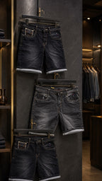 Premium Denim Half Jeans For Men