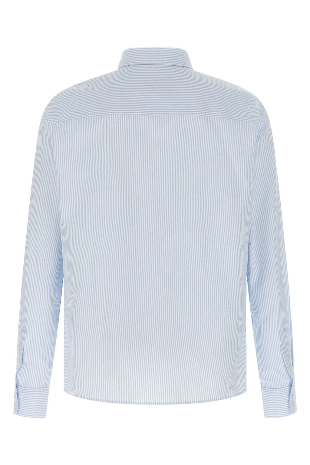 Branded  Button-Down Shirt in Striped