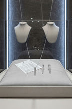 Premium Serpenti-Inspired Gold Necklace & Earrings Set