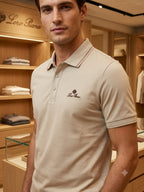 Men’s Premium Classic Polo T-Shirt Elegant Short Sleeve Casual Polo