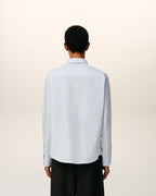 Branded  Button-Down Shirt in Striped
