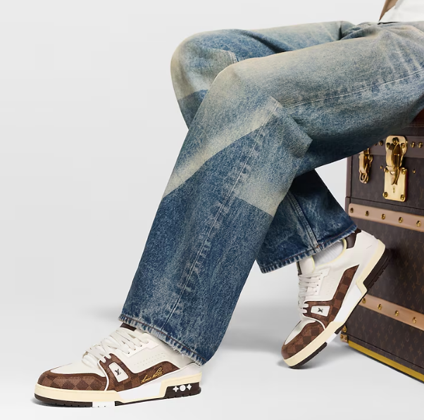 Imported Branded  LV Trainer Sneaker
