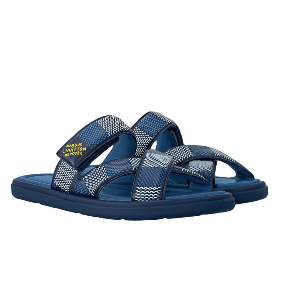 Premium Quality Leather Venice Mule Sandal