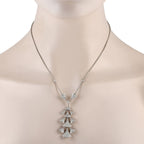 White Gold Diamond Diva's Dream Necklace