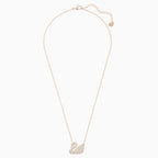 Neck Chain With Swarovski Duck Pendent For Her