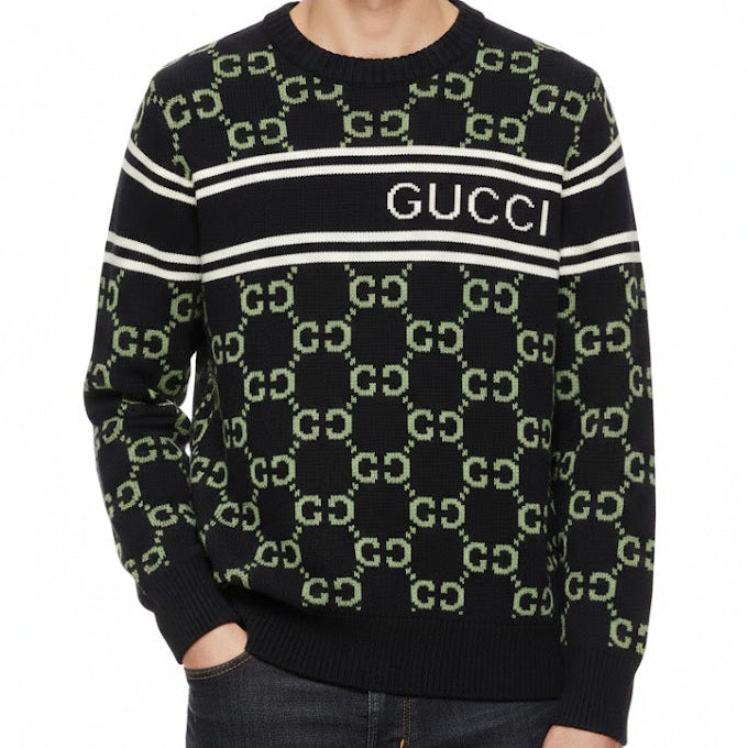 Luxury GG Monogram  Pullover  For Men